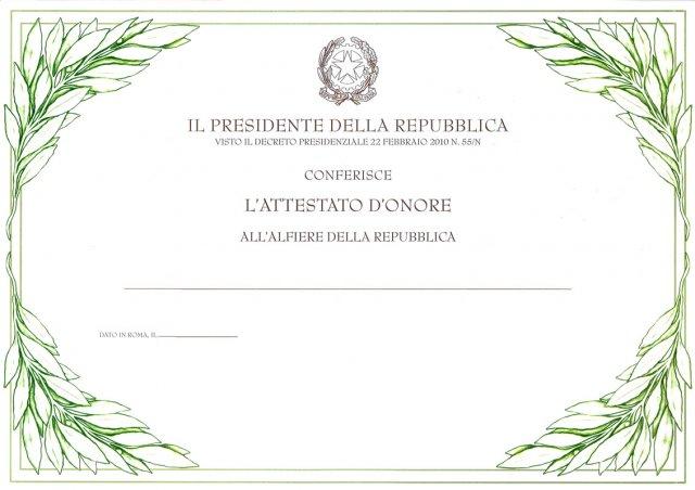comprare attestato